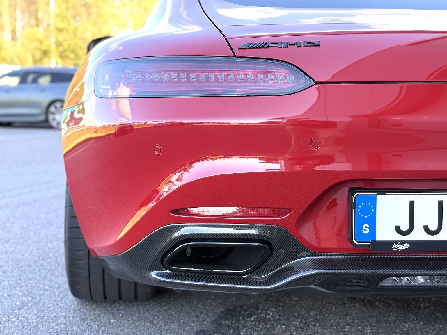 Exterior image of 2015 Mercedes-AMG GT S