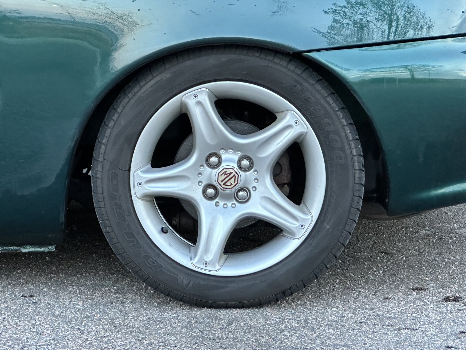 Exterior image of 1996 MG F Roadster