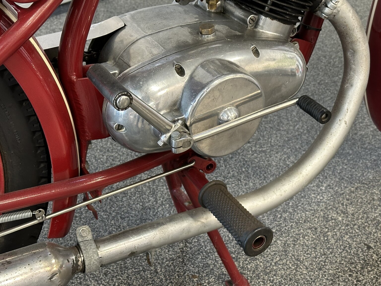 1952 Fram Flying Horse, Mekanik