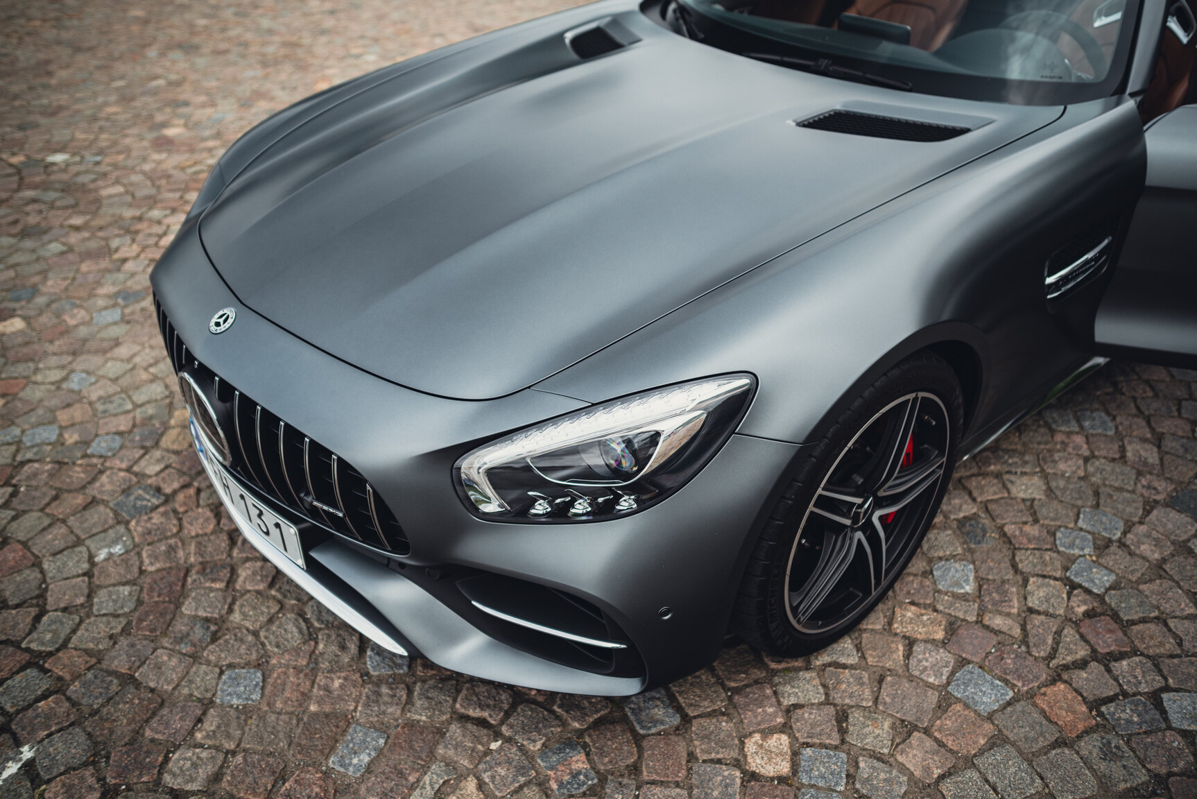 Exterior image of 2018 Mercedes-Benz AMG GT C