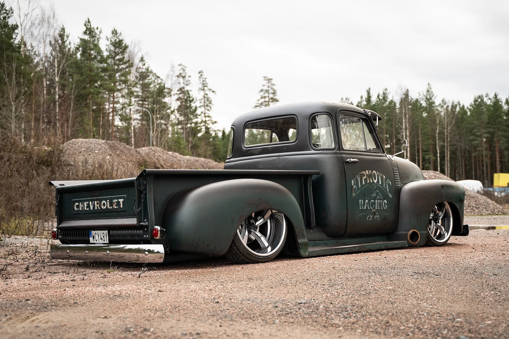 Exteriörbild på 1953 Chevrolet 3600 Custom by Järudds (4)