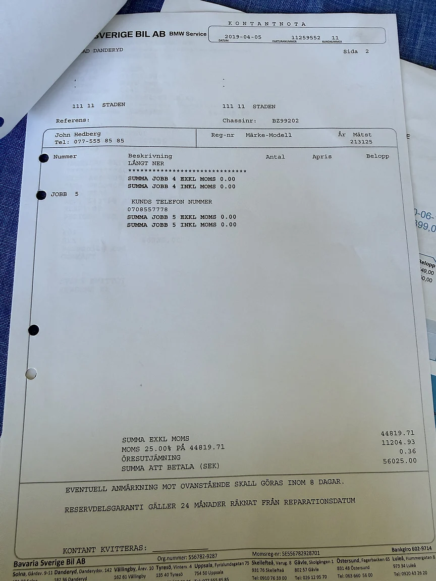 Documentation for 2001 BMW M5 E39 LCI (13)