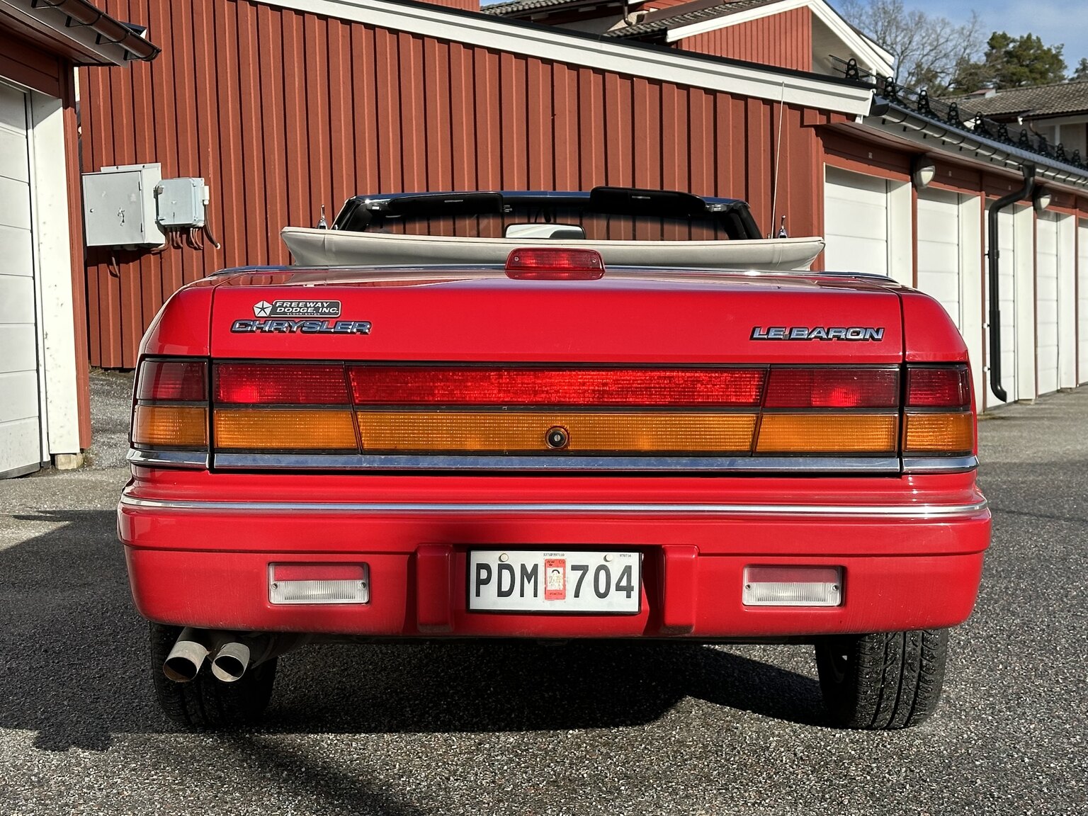 Exterior image of 1995 Chrysler LeBaron