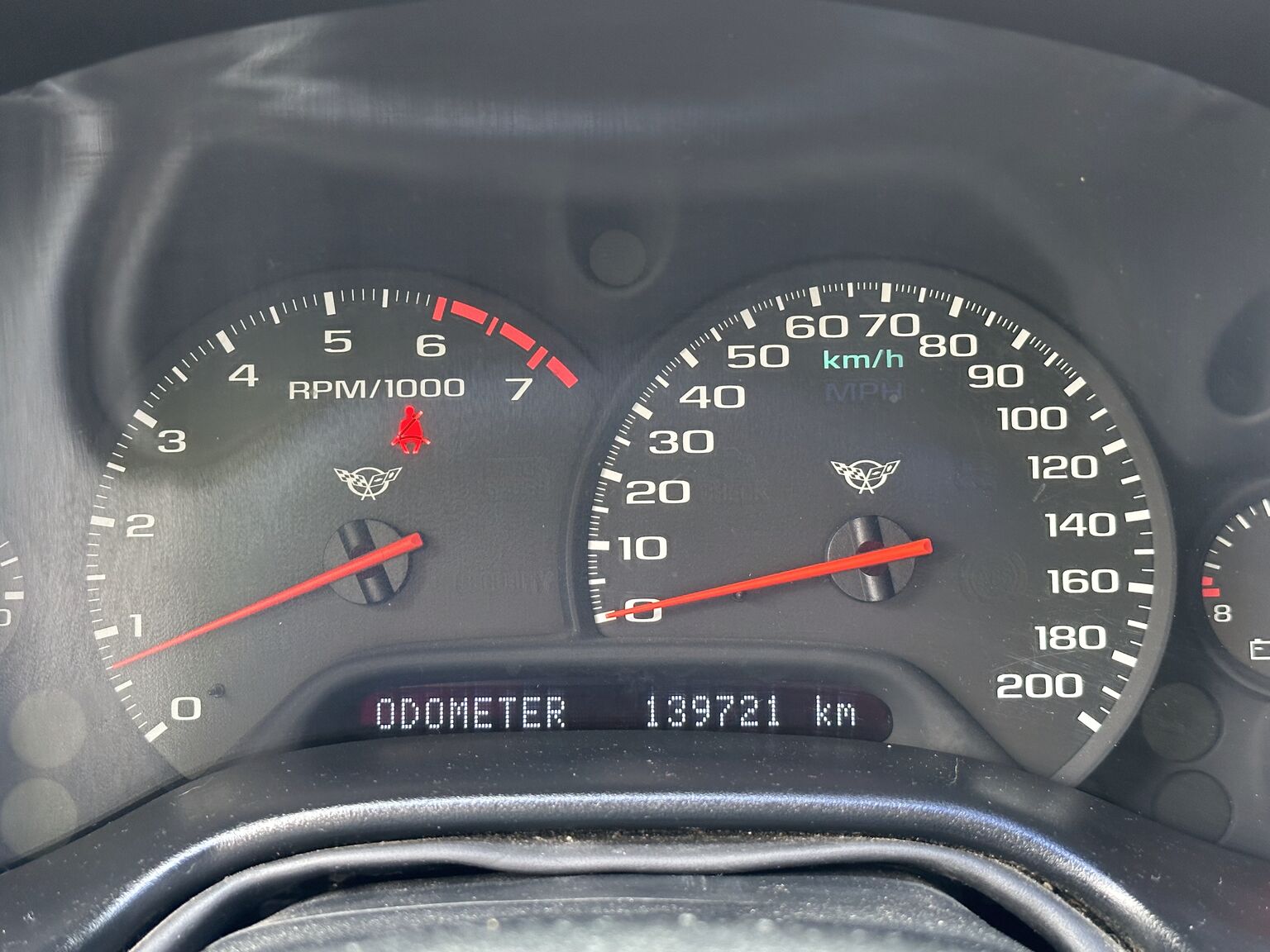 Innenraumfoto von 1999 Corvette C5 Convertible