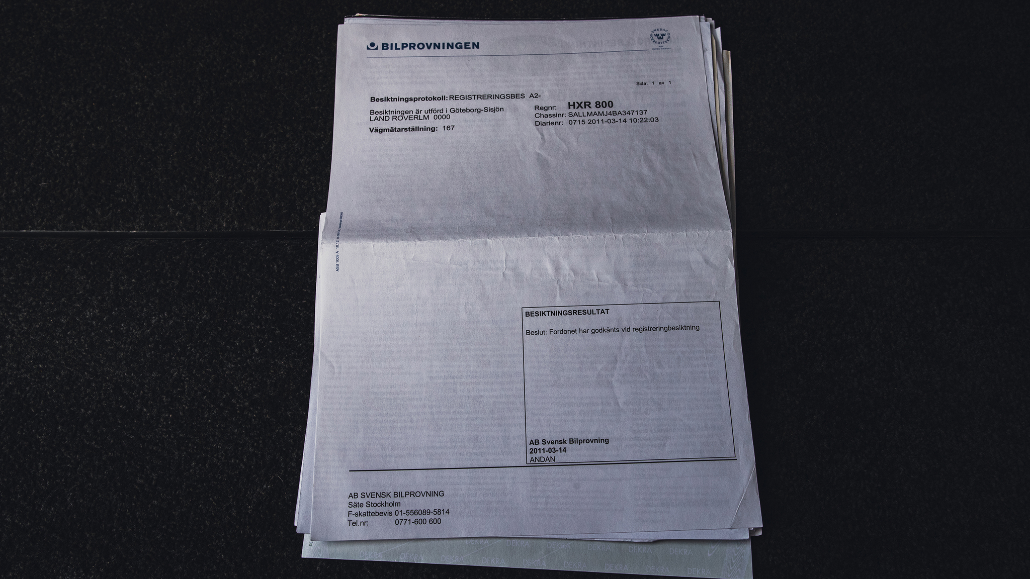 Dokumentation, 2011 Range Rover TDV8 Autobiography  (30)