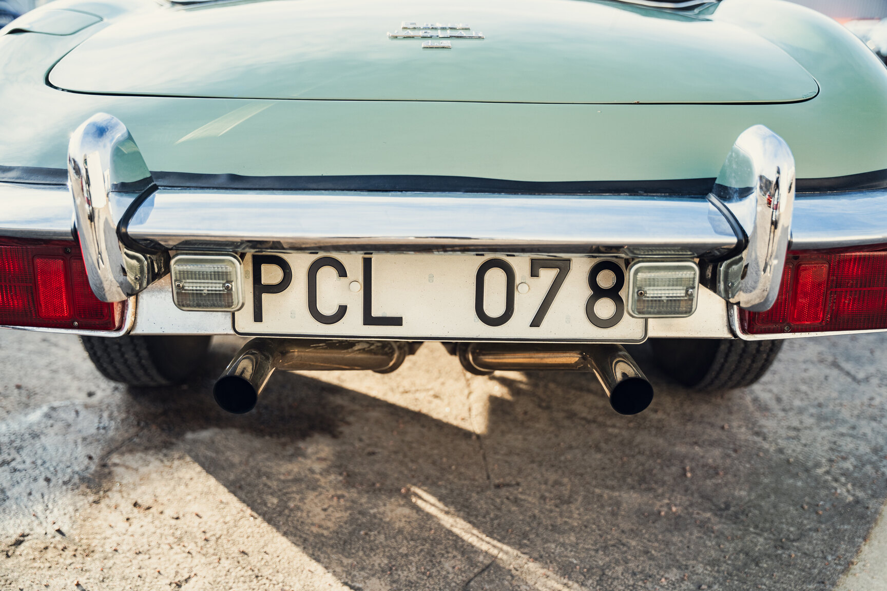 Exteriörbild på 1970 Jaguar E-Type Roadster