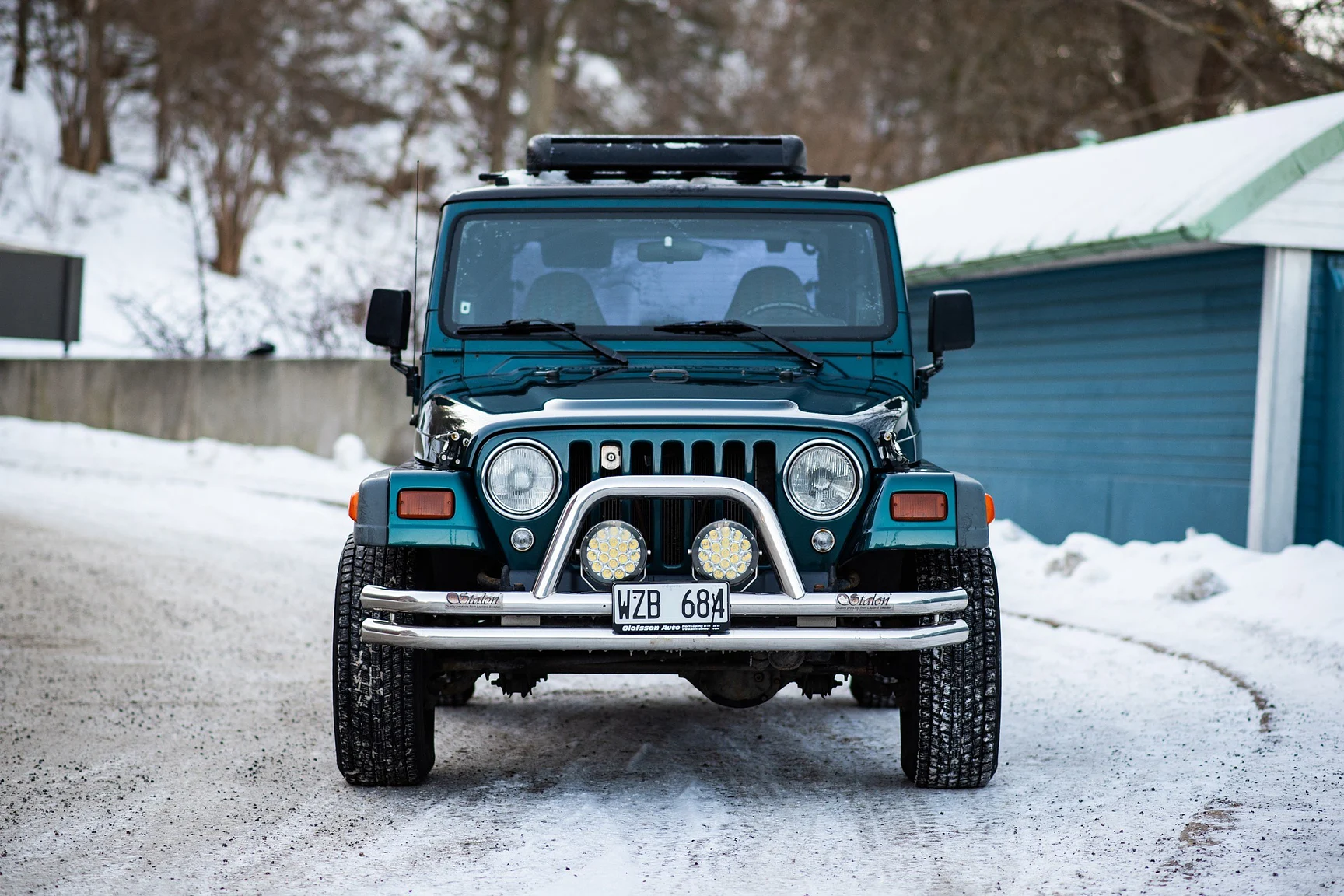 Exterior image of 1997 JEEP Wrangler Hardtop 2.5 AWD (9)