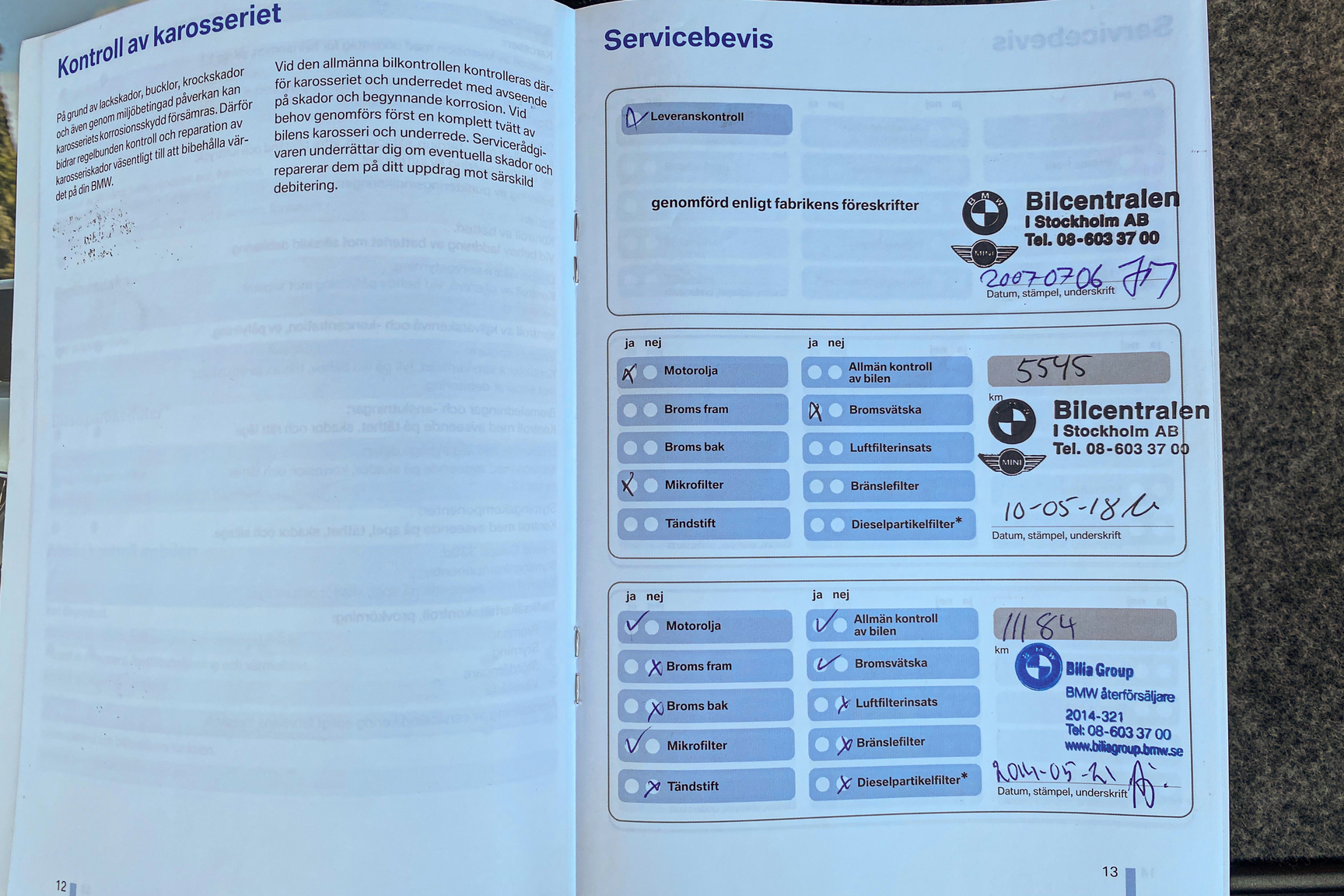 Dokumentation för 2007 BMW 335i Cabriolet (4)