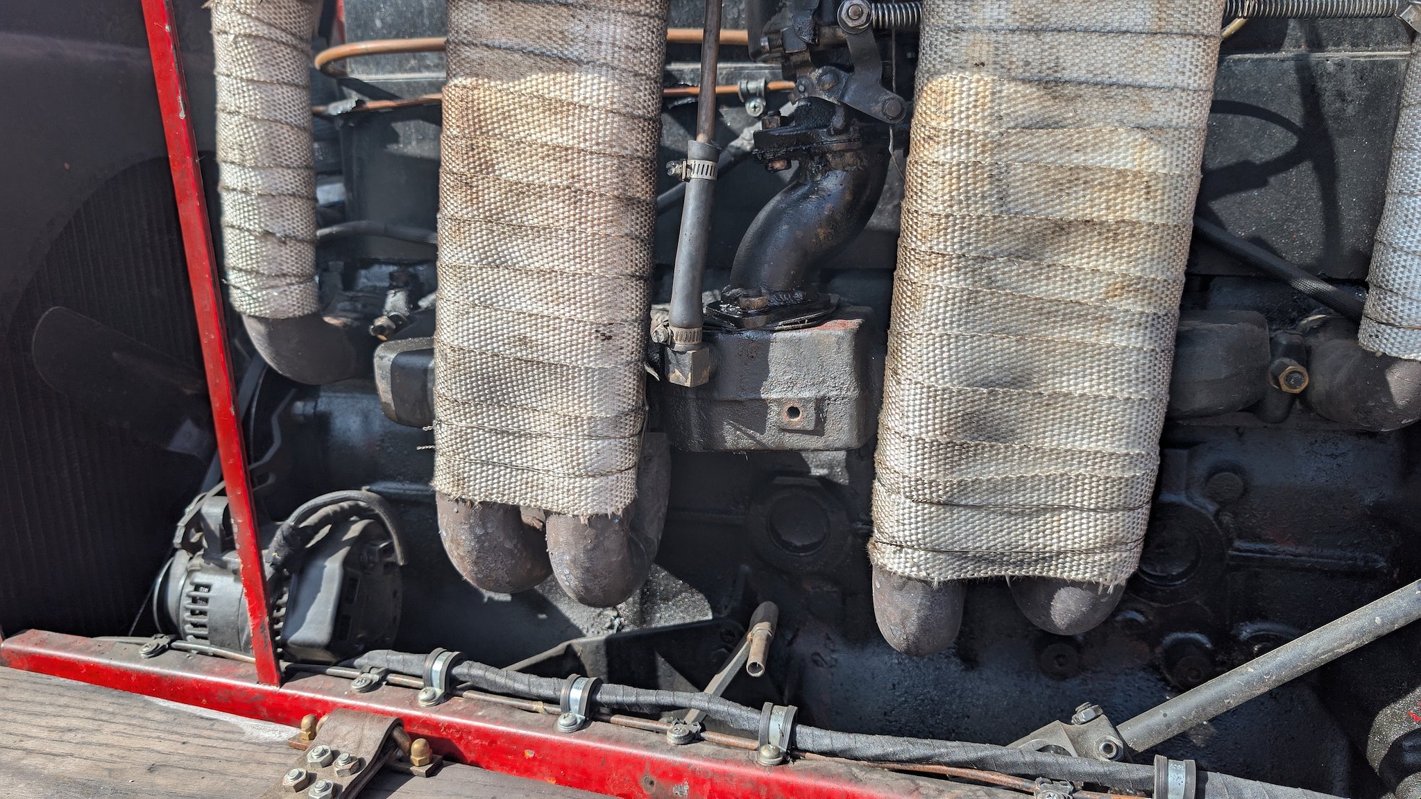 Image of 1929 FIAT 321C (521c) "Flying Fiona" mechanics