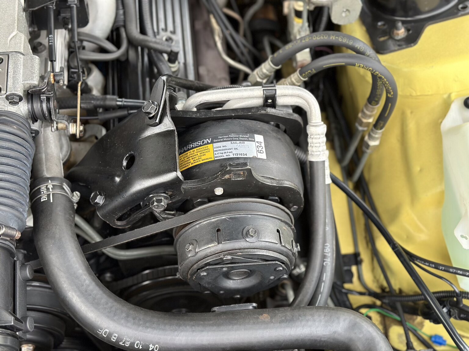 1987 Chevrolet Camaro Z28, Mekanik