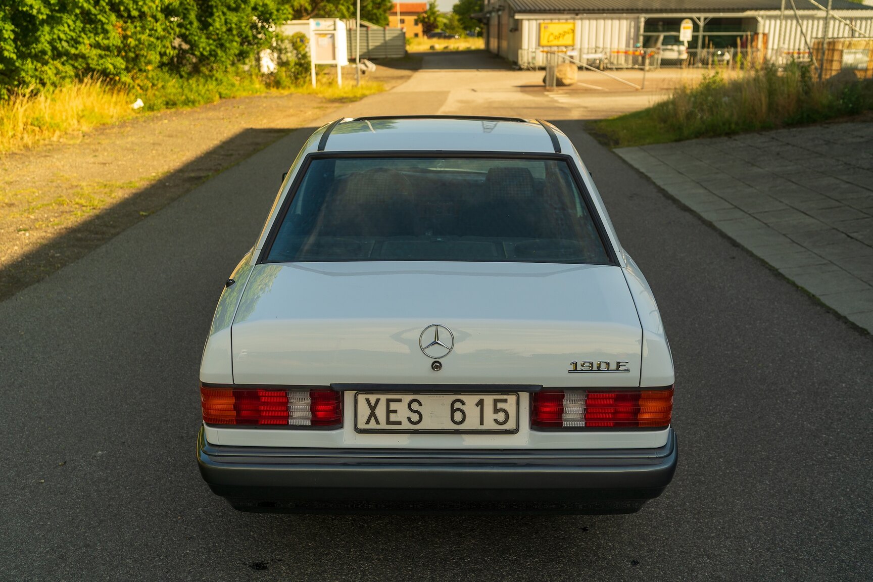 Exterior image of 1992 Mercedes-Benz 190E "No Reserve Auction"