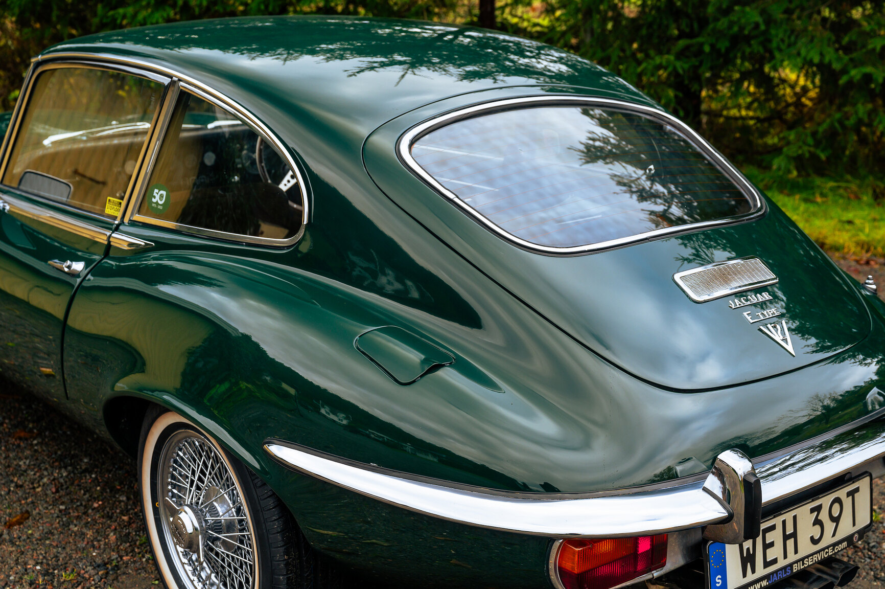 Exteriörbild på 1973 Jaguar E-Type V12