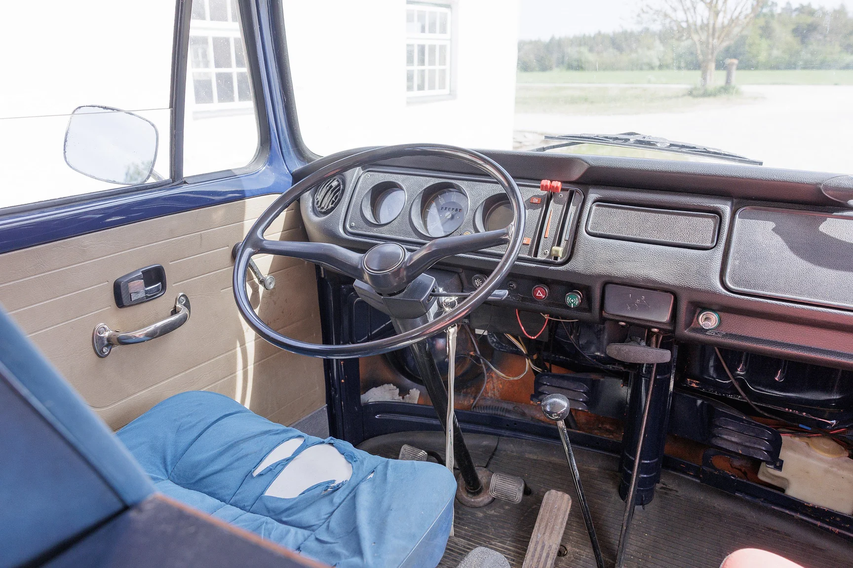 Interiörbild 1973 Volkswagen Typ 2 Transporter T2 (51)
