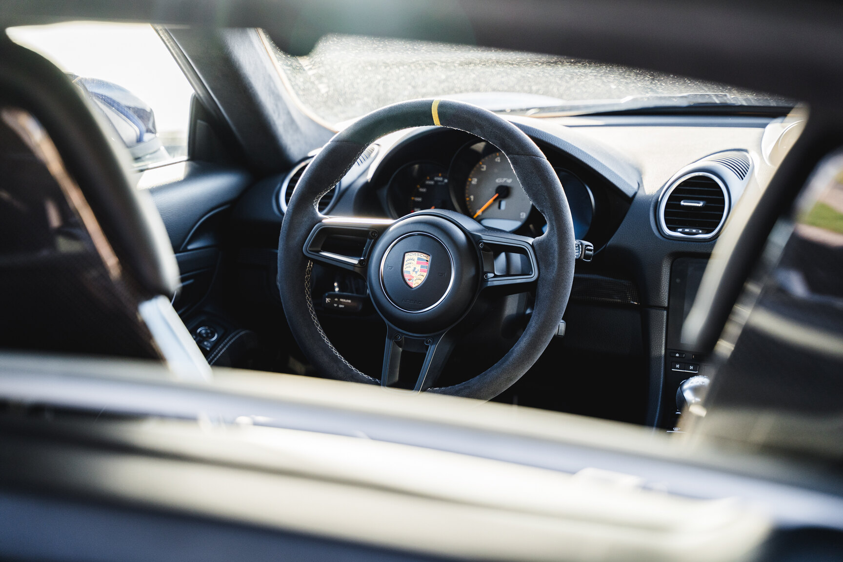 Interiörbild 2020 Porsche 718 Cayman GT4