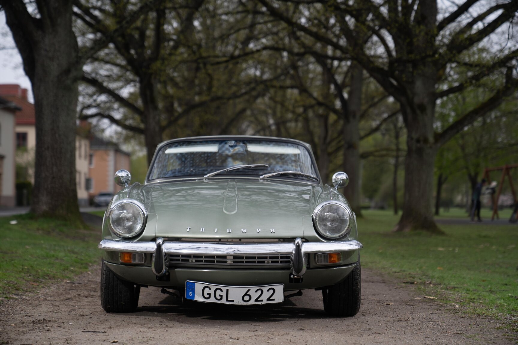 Exteriörbild på 1968 Triumph Spitfire
