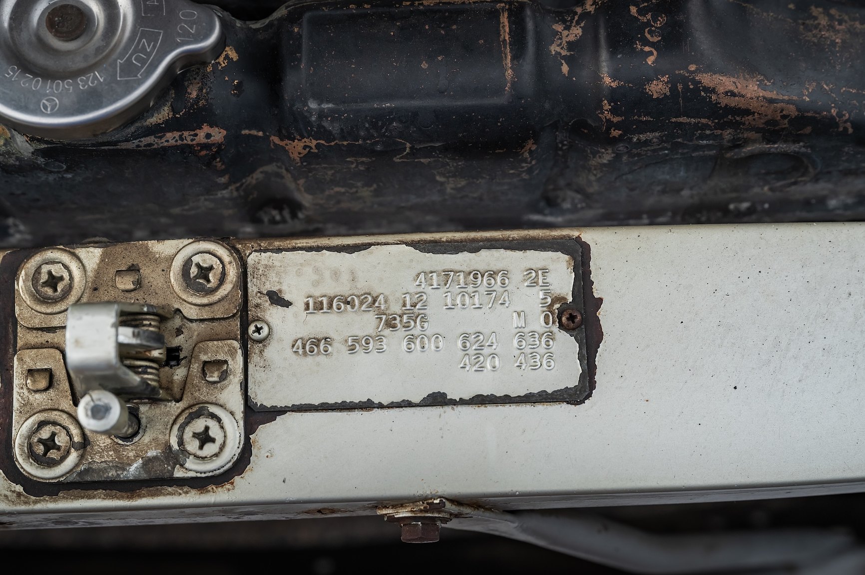 Image of 1975 Mercedes-Benz 280 SE  mechanics