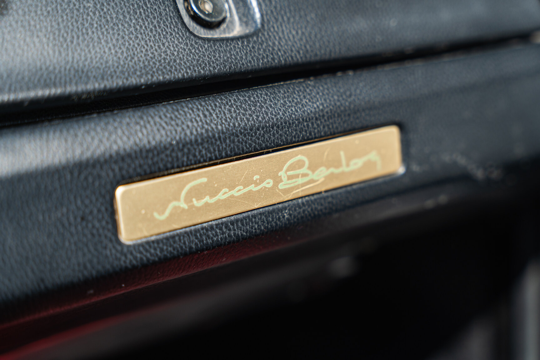 Interiörbild 1984 Bertone X 1/9