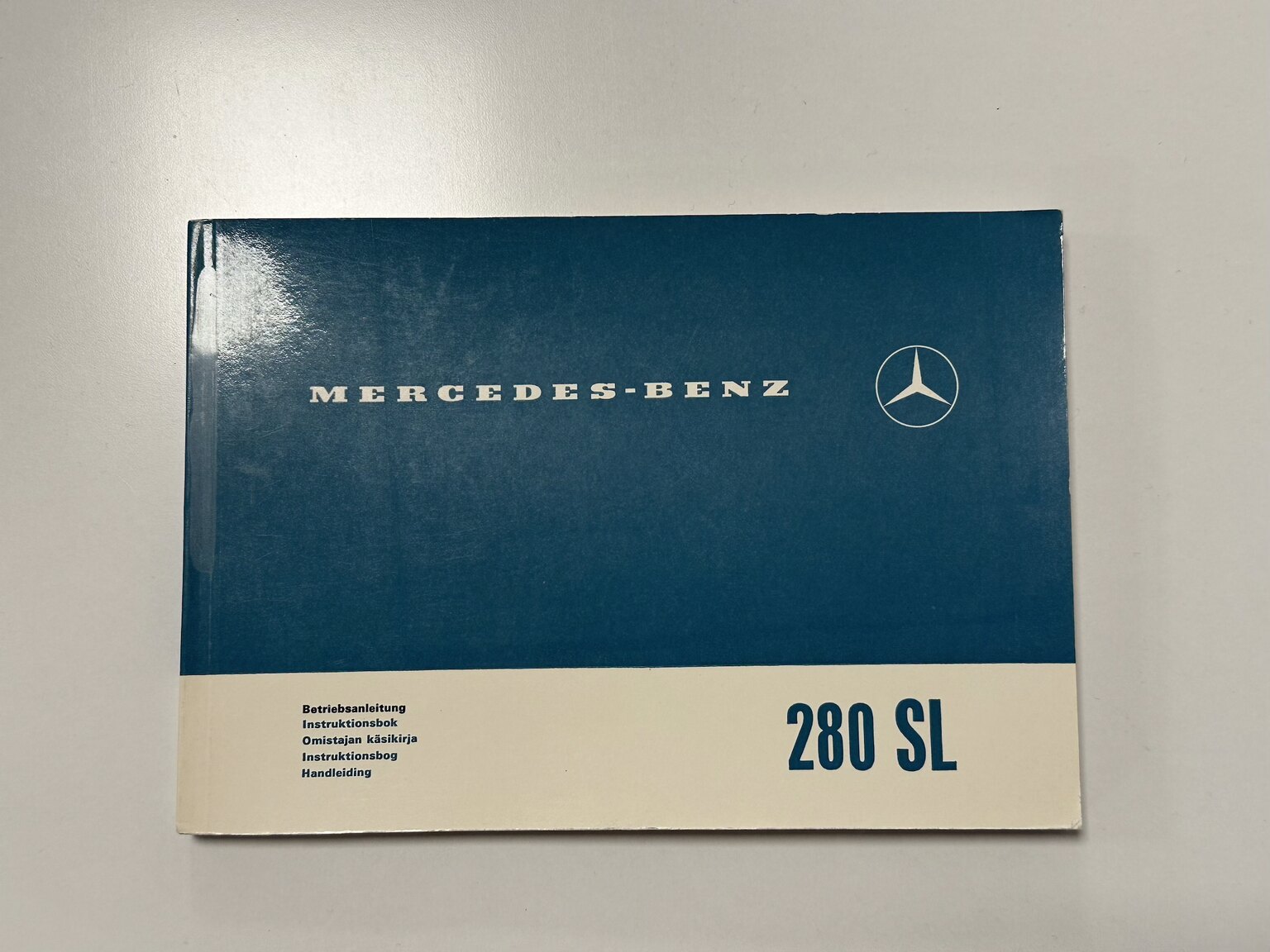 Dokumentation, 1968 Mercedes Benz SL 280 Pagoda