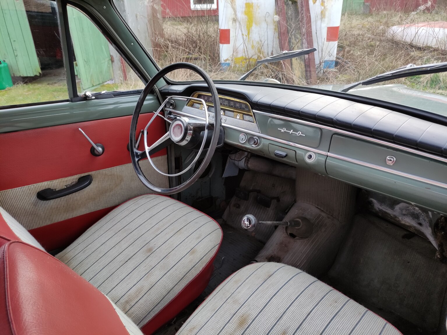 Innenraumfoto von 1960 Volvo P210 Duett