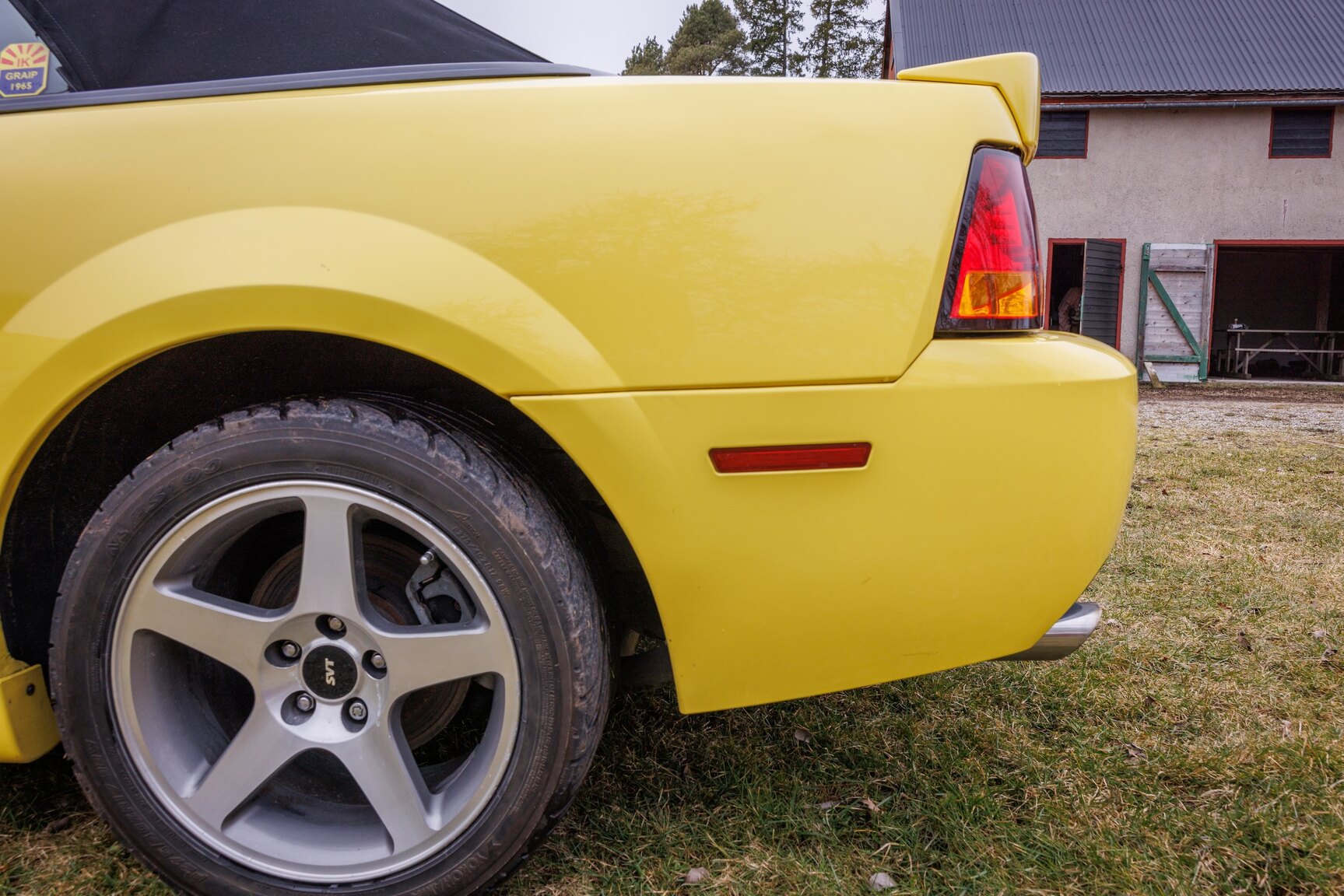 Exterior image of 2003 Ford Mustang SVT Cobra