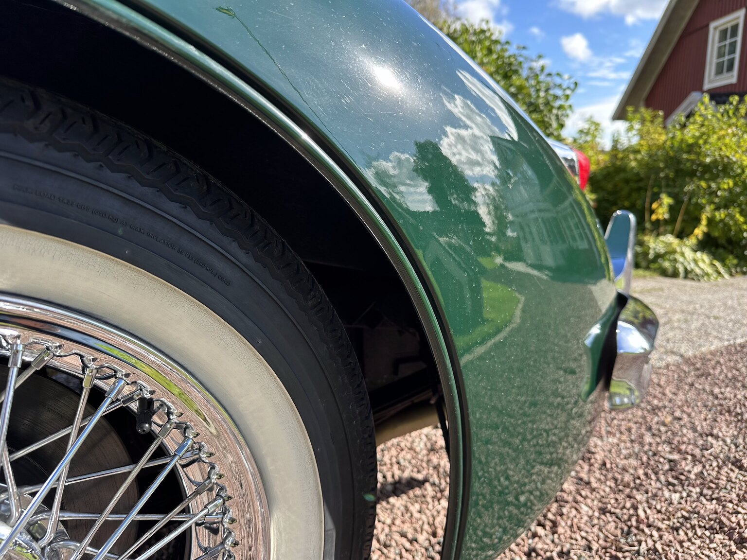 Exterior image of 1958 Jaguar XK150
