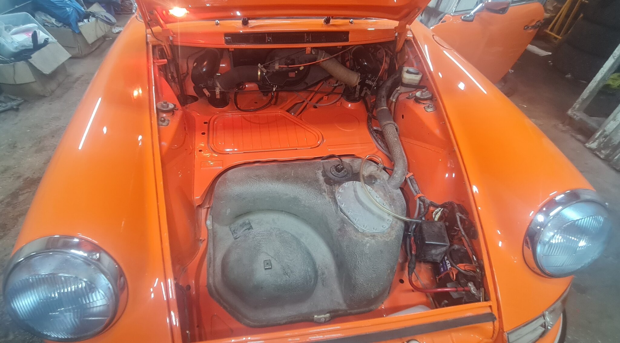 1972 Porsche 911E, Mekanik