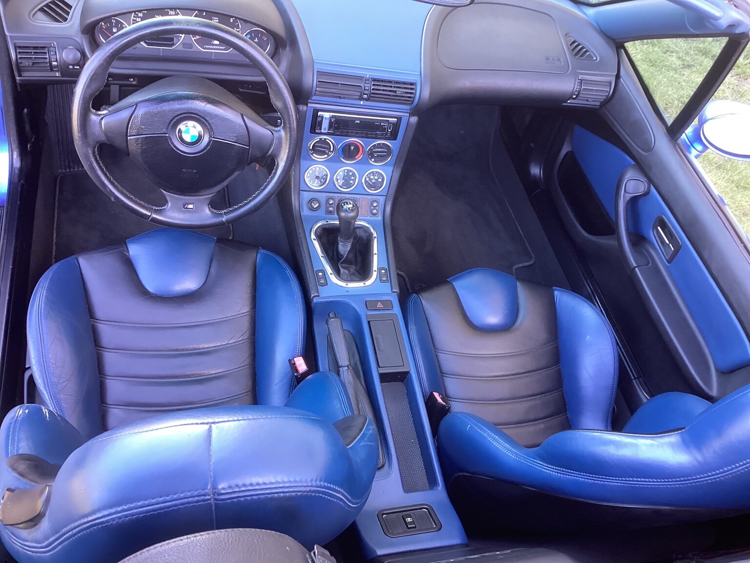 Interiörbild 1998 BMW Z3 M Roadster