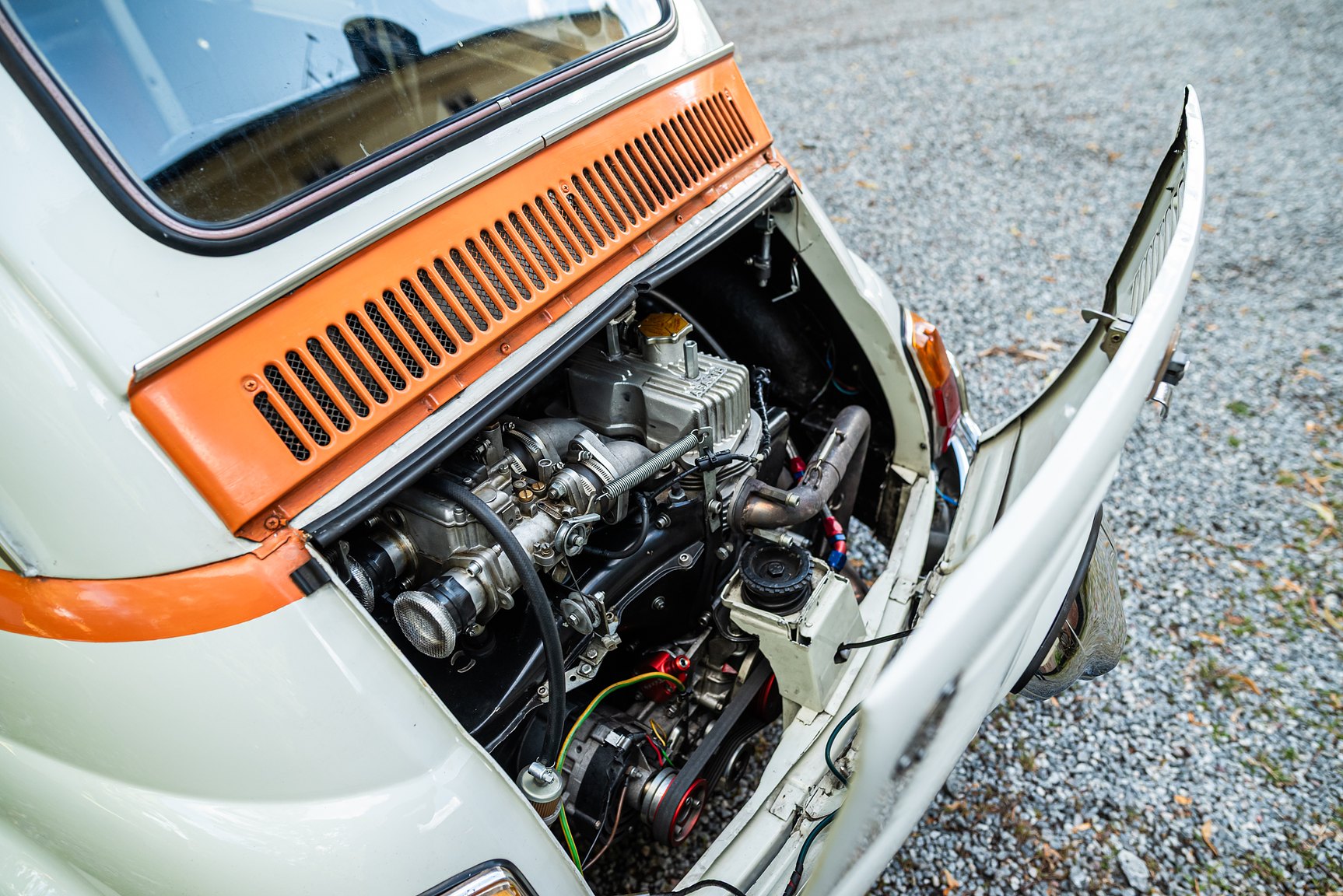Image of 1971 FIAT 500 "Superiore" mechanics