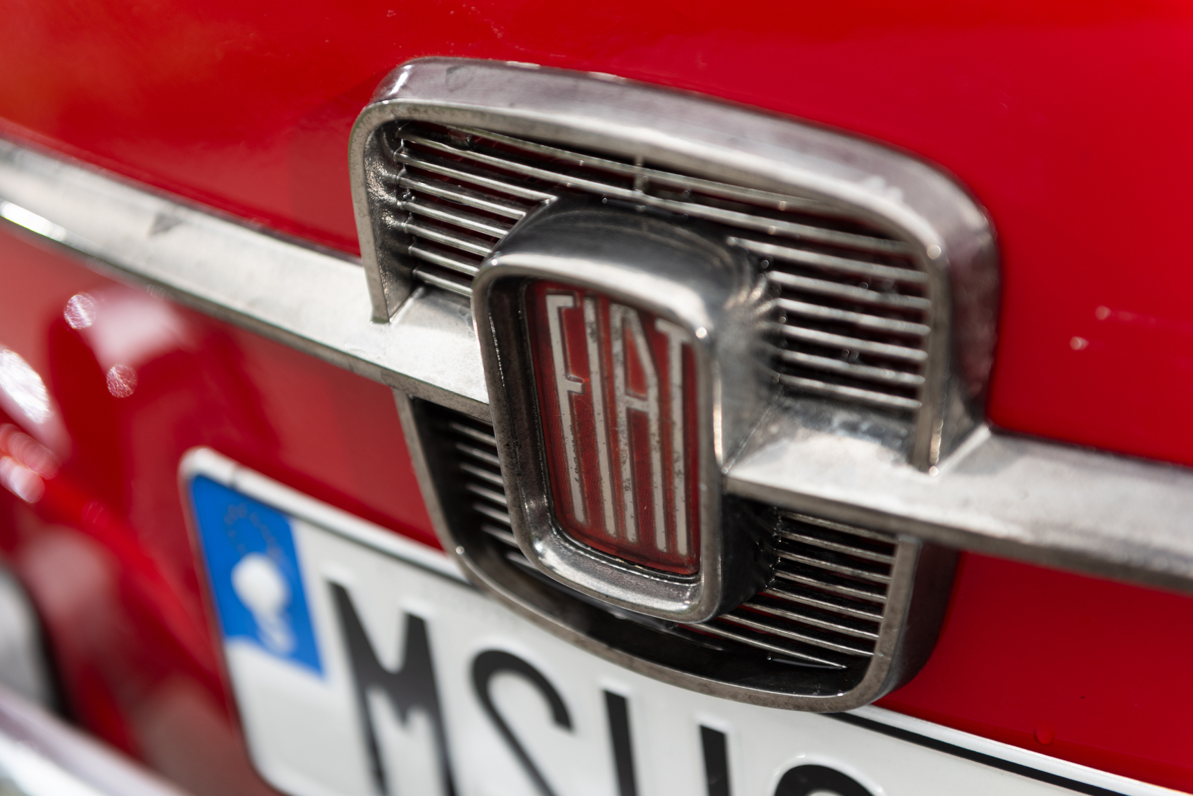Exteriörbild på 1968 Fiat 600D