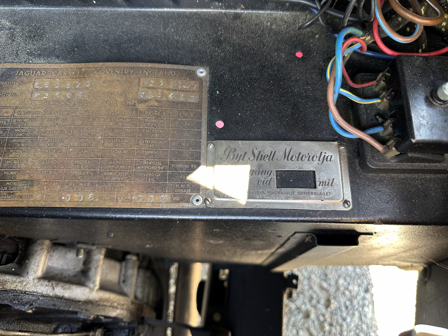 1951 Jaguar XK 120, Mekanik