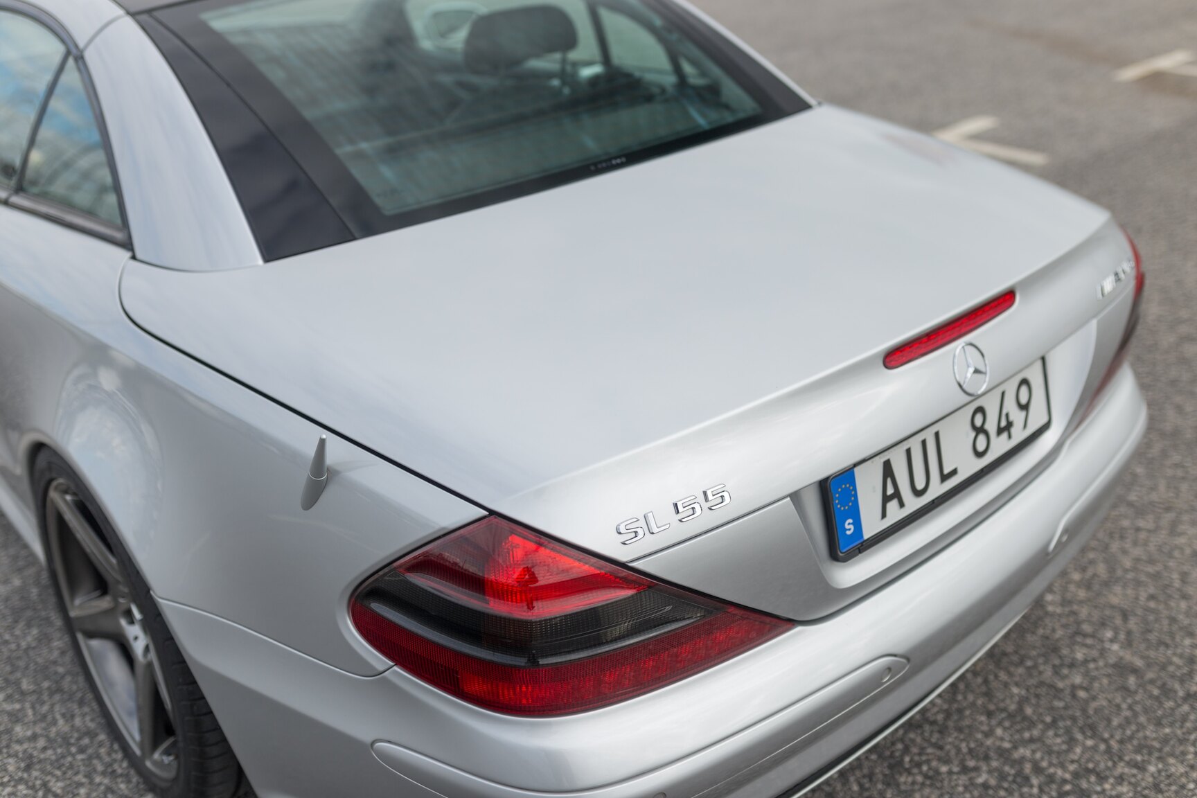 Exteriörbild på 2002 Mercedes-Benz SL55 AMG