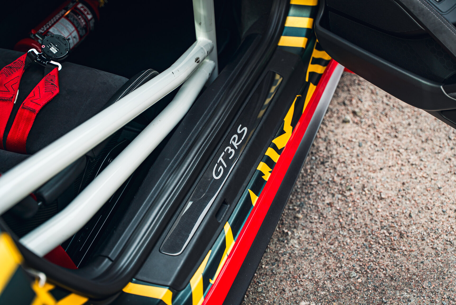 Interiörbild 2016 Porsche 911 GT3 RS PDK "Rally Build"