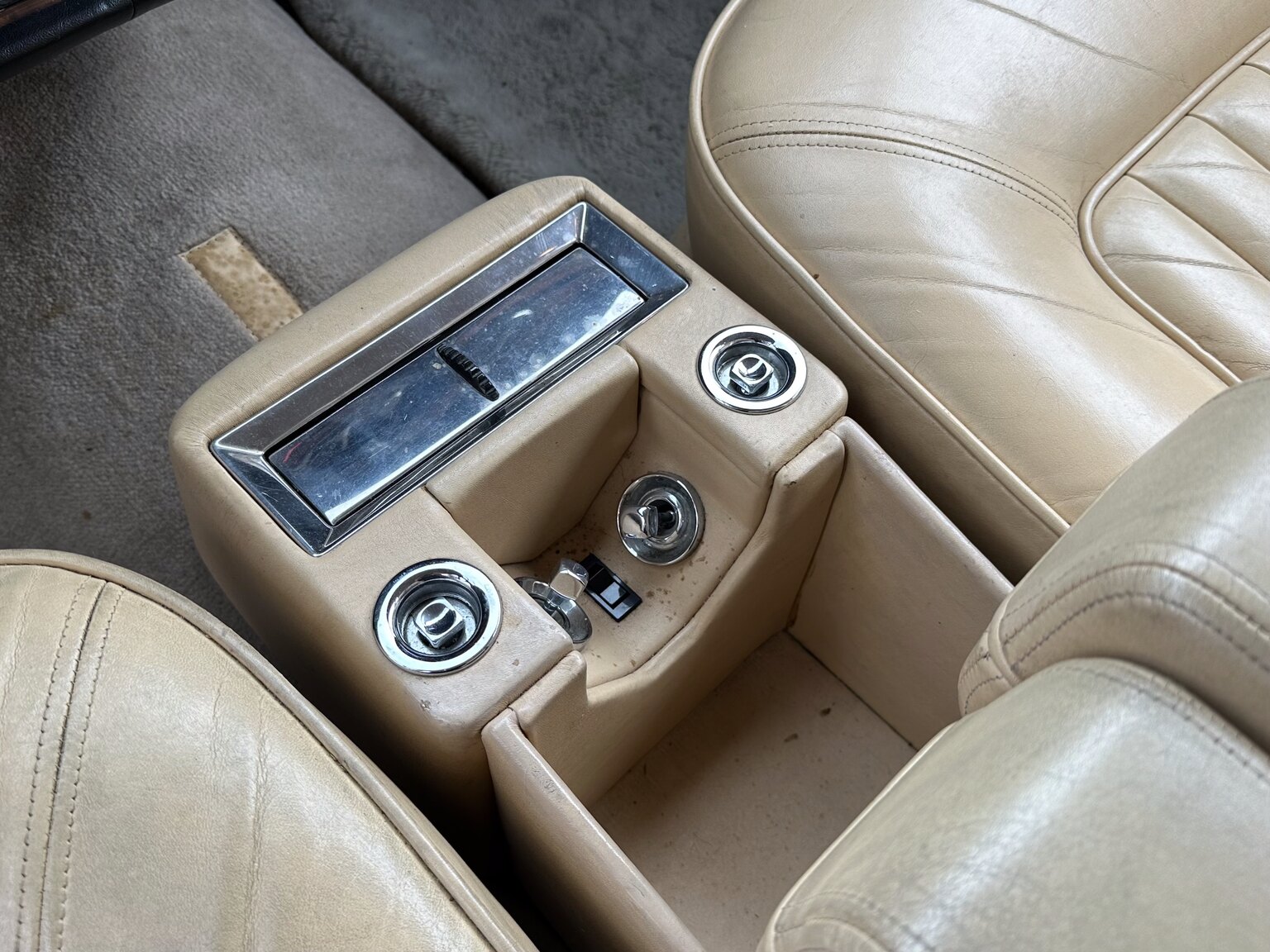Interiörbild 1982  Rolls Royce Silver Spirit