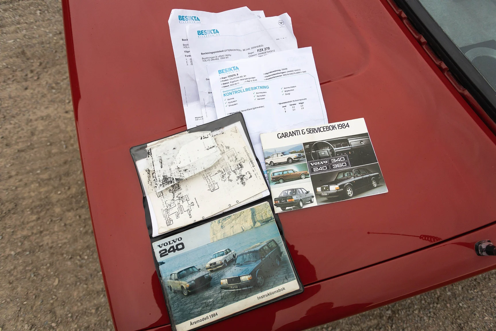 Dokumentation, 1984 Volvo 244 Turbo (1)