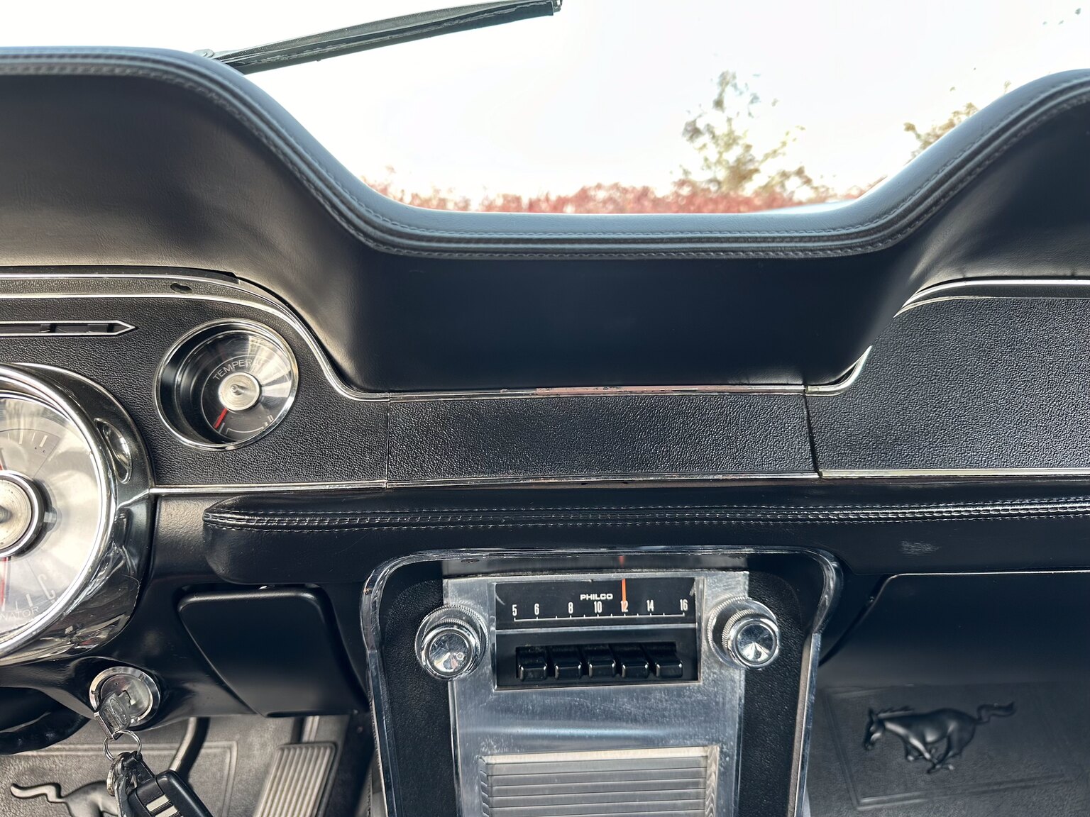 Interiörbild 1968 Ford Mustang Hardtop 3.3