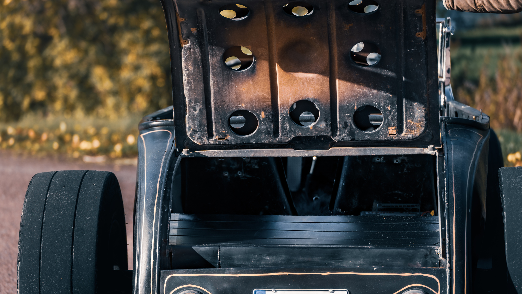 Interiörbild 1929 Ford Roadster  (9)