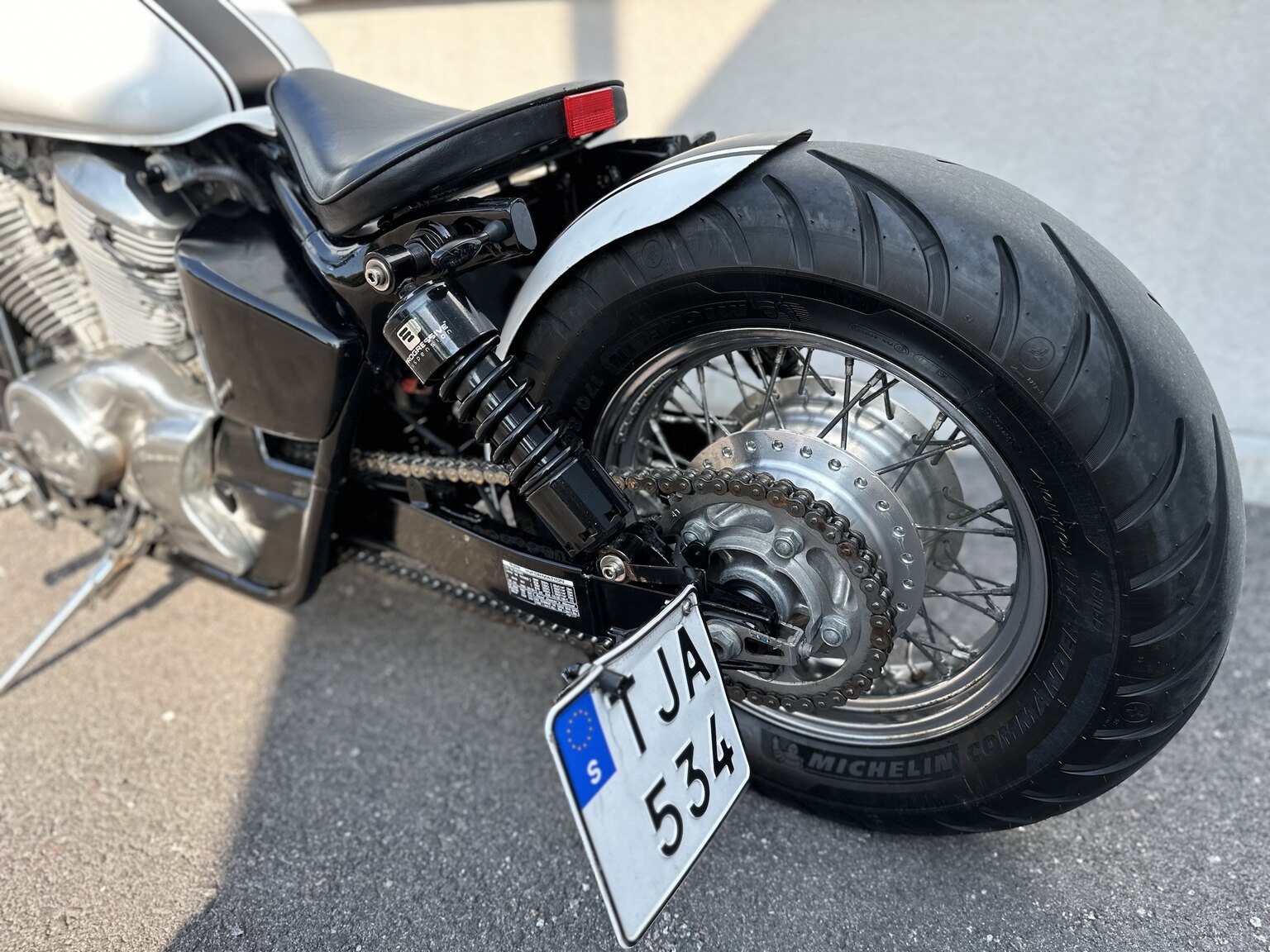 Exterior image of 2002 Honda Powersports VT750C Shadow
