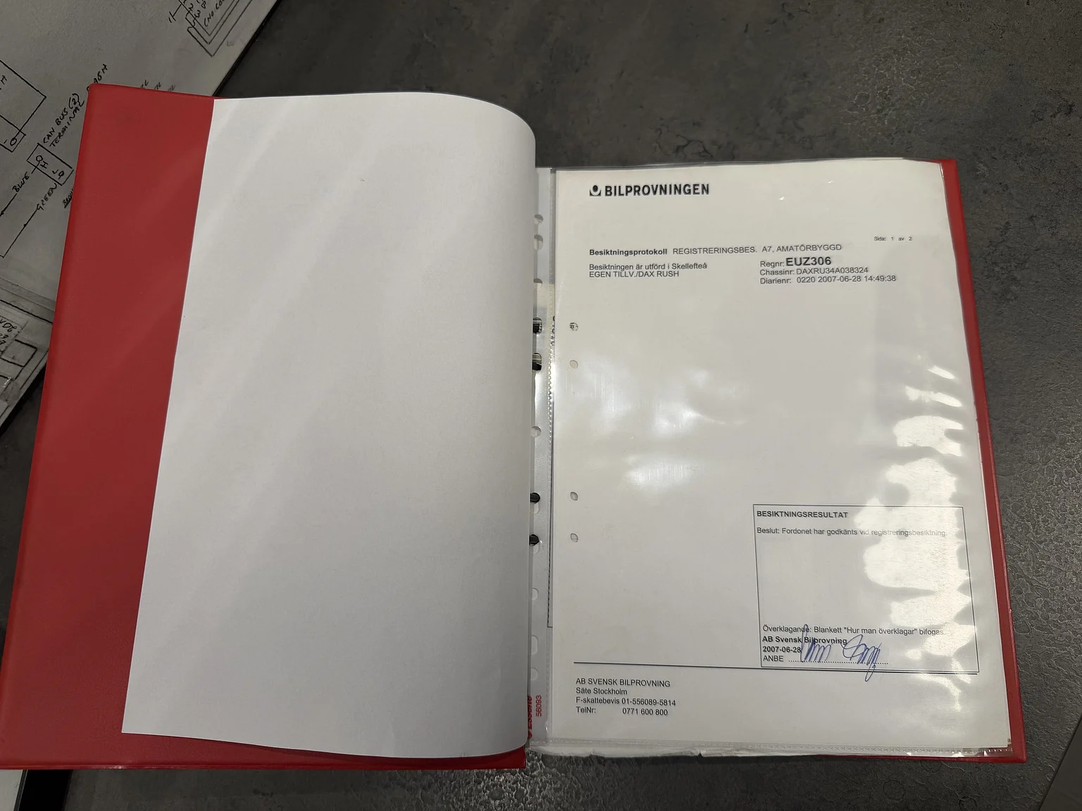 Dokumentation för 2007 Dax Rush Super Seven Replica V6 twin turbo (5)