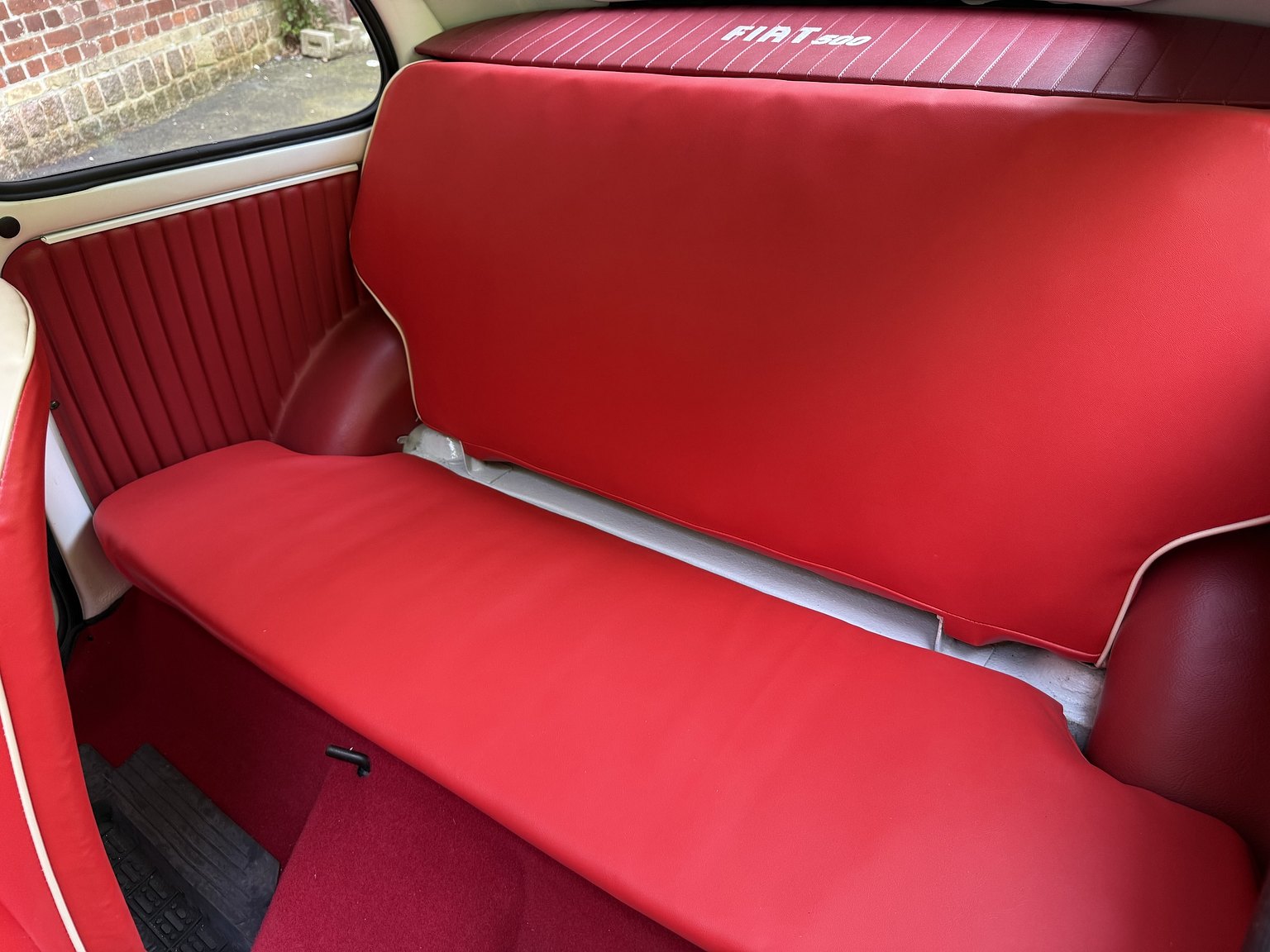 Interior image of 1965 Fiat 500F