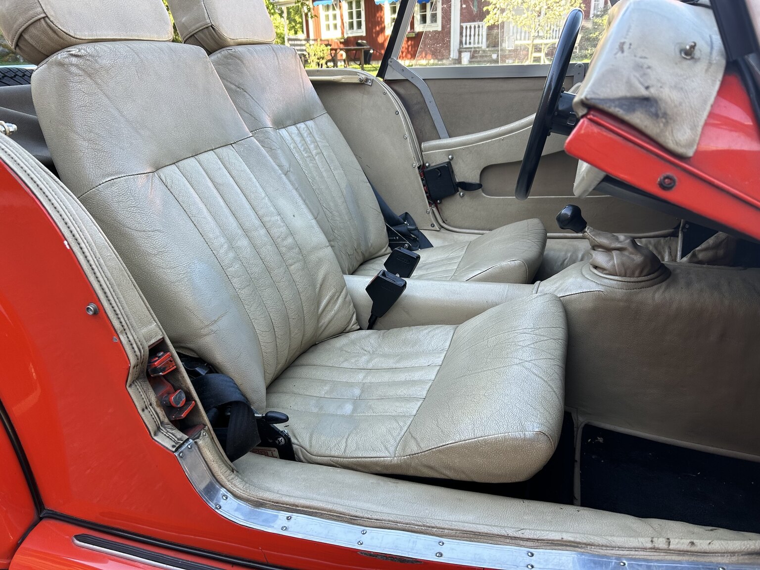 Interiörbild 1983 Morgan 4/4