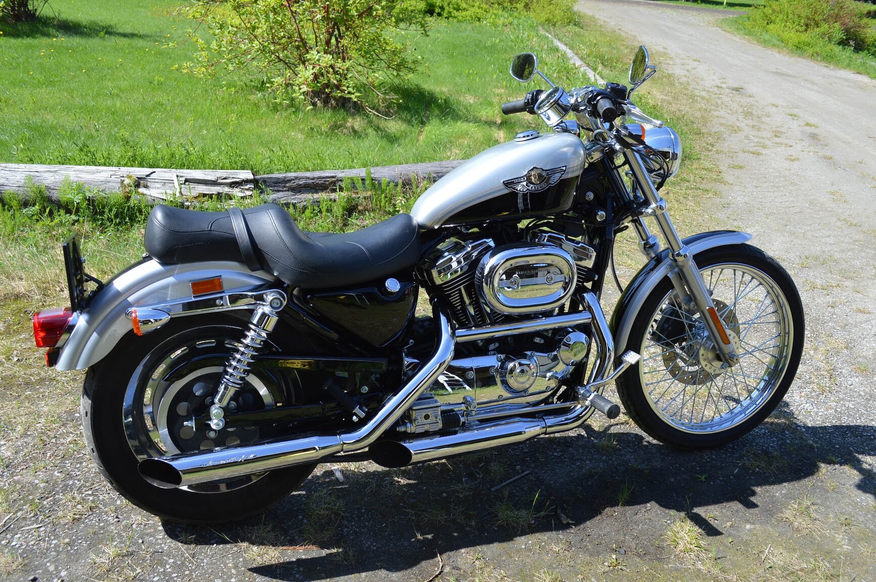 Exteriörbild på 2003 Harley-Davidson XL1200C 100 anniversary