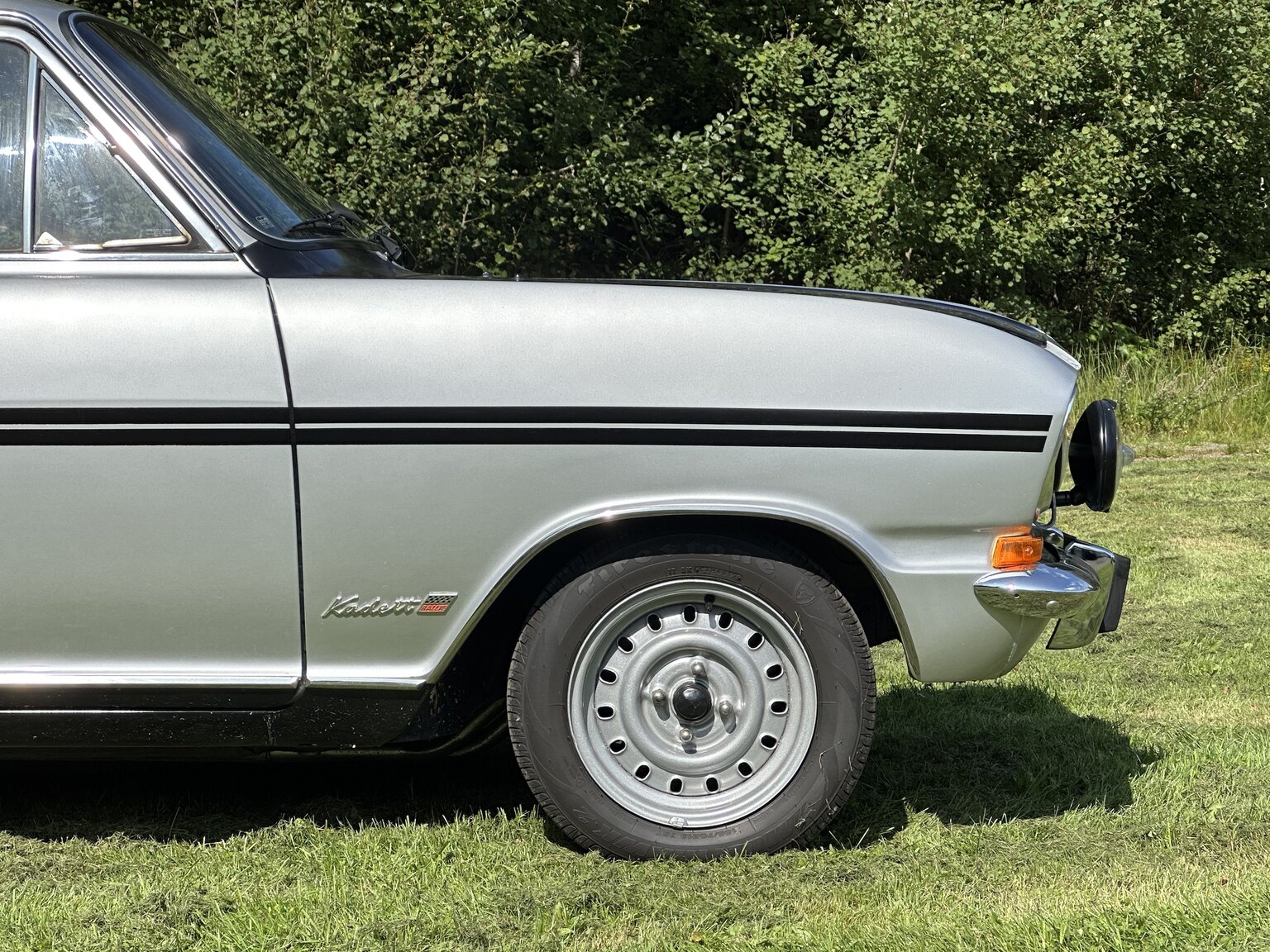 Exteriörbild på 1967 Opel Kadett B Rallye