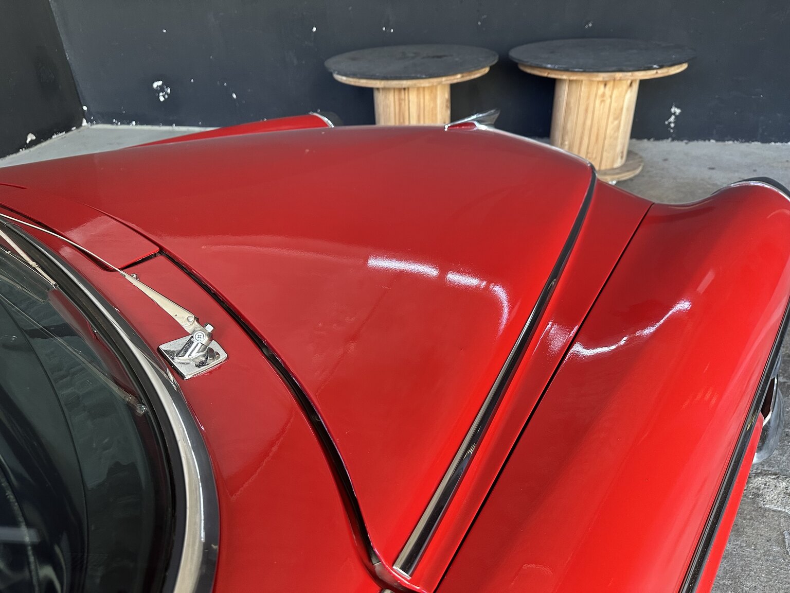 Exteriörbild på 1955 Dodge Custom Royal Sedan HEMI