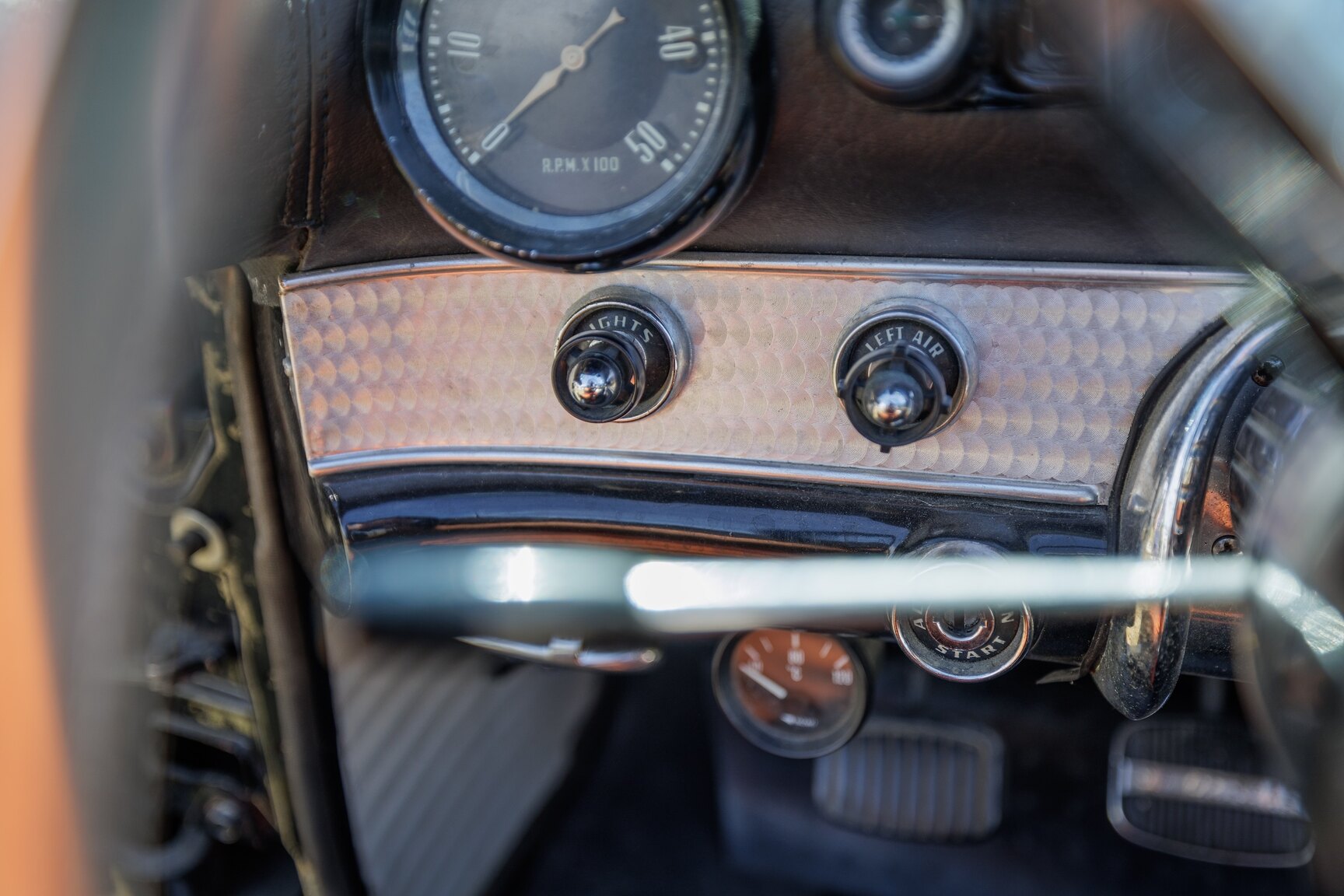 Innenraumfoto von 1956 Ford Thunderbird