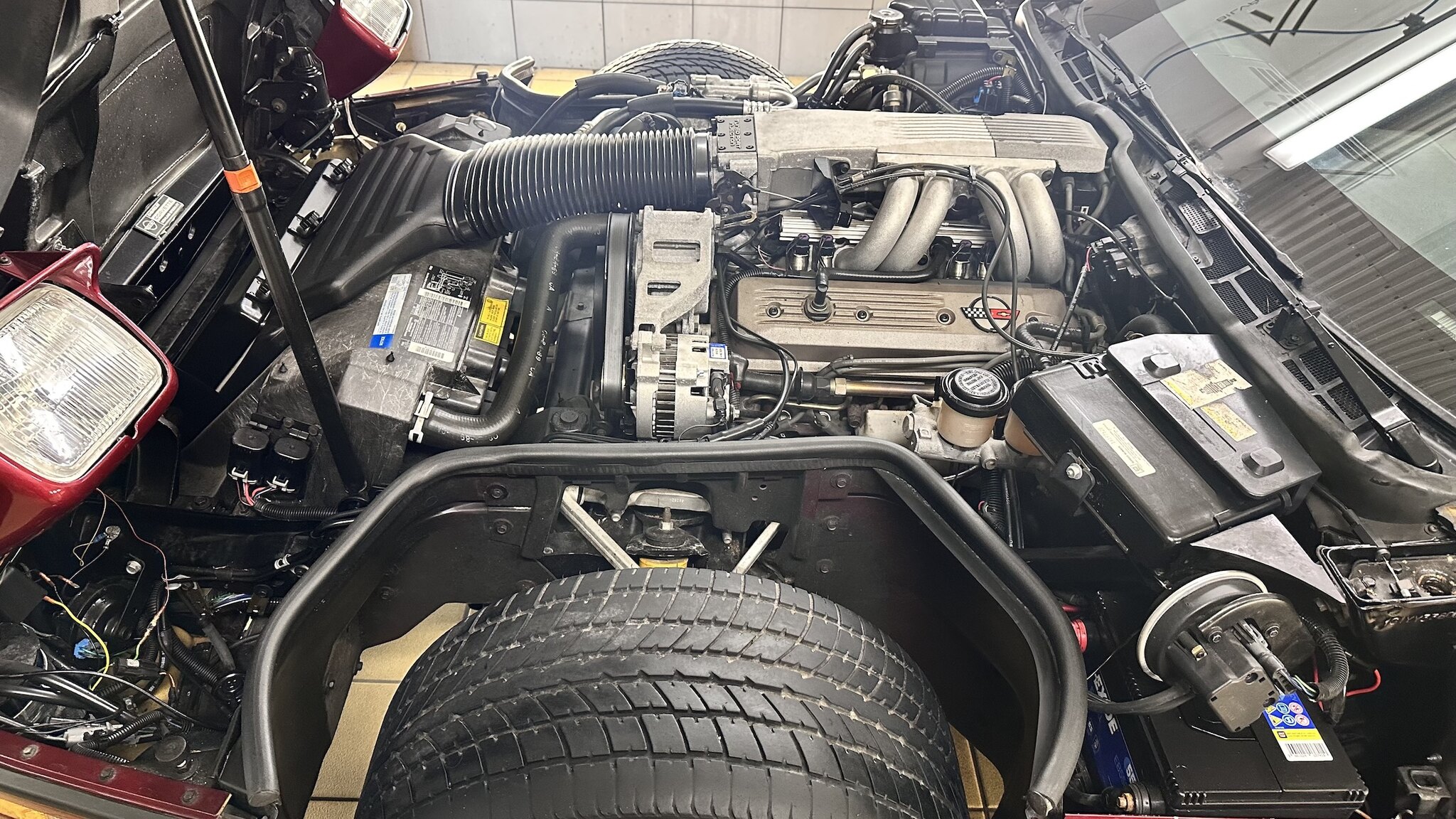 1990 Chevrolet Corvette C4 Cabriolet, Mekanik