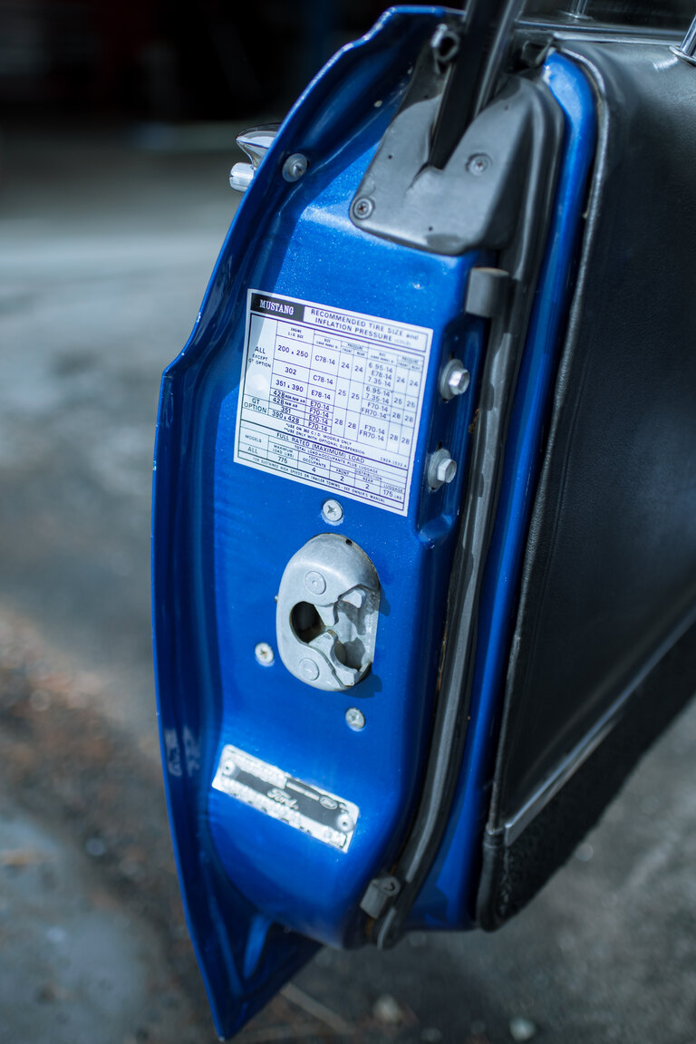 Aussenfoto 1969 Ford Mustang Mach 1