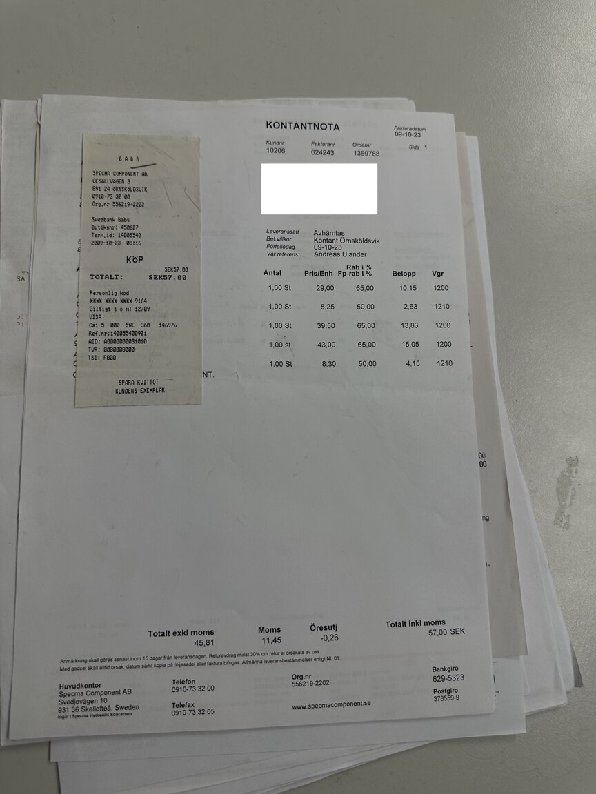 Documentation for 1973 Porsche 911 SFRO