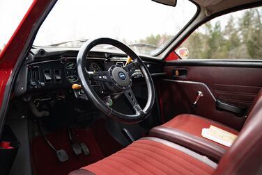 Interior image of 1973 SAAB 96 V4