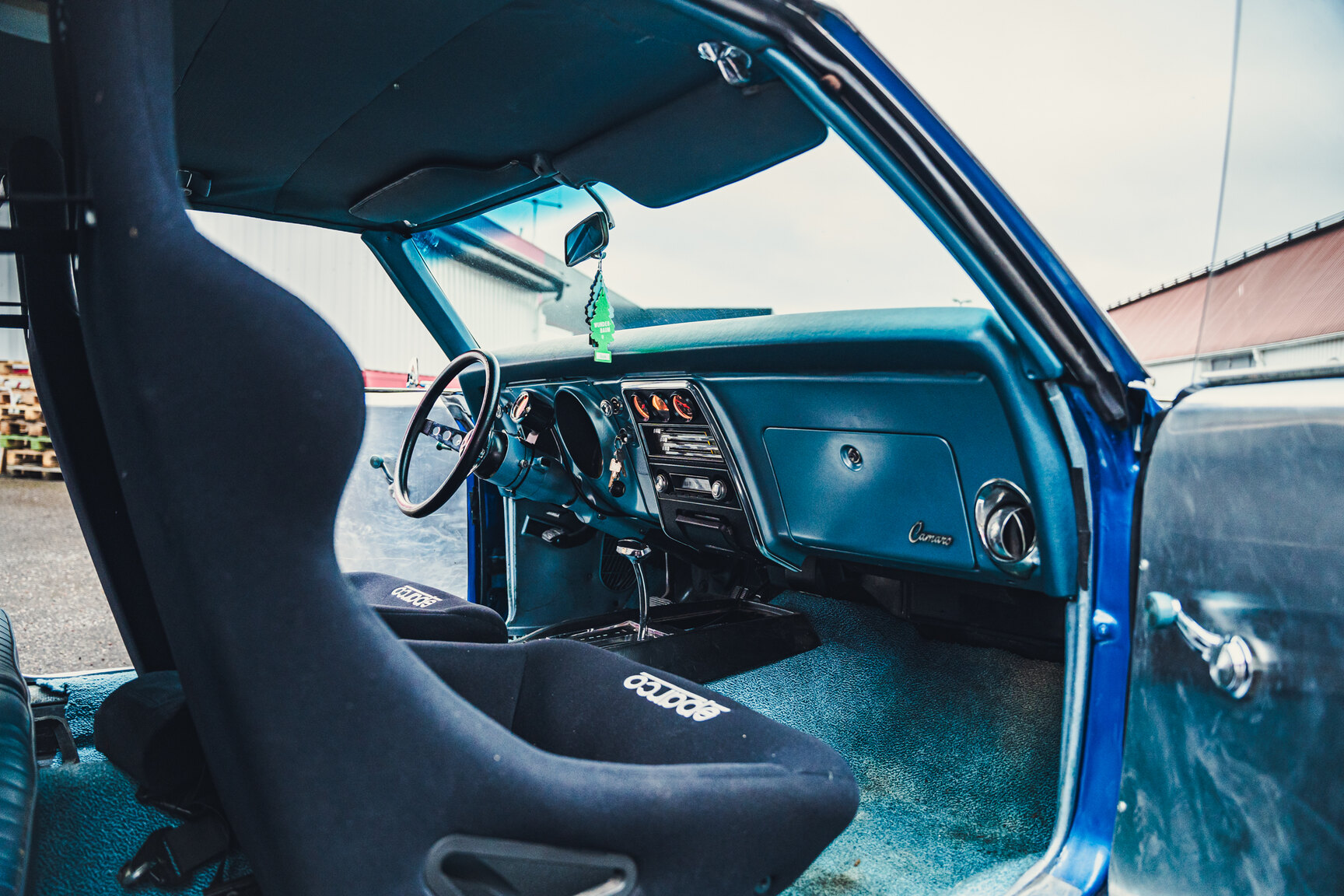Interiörbild 1968 Chevrolet Camaro - Ett sista race