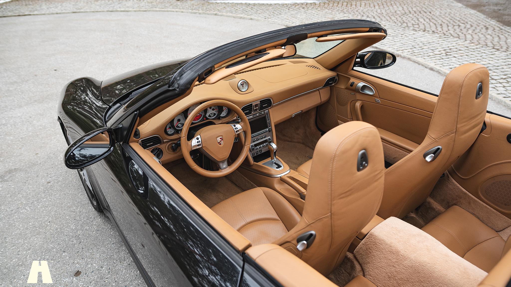 Interiörbild 2008 Porsche 997 4S Cabriolet 